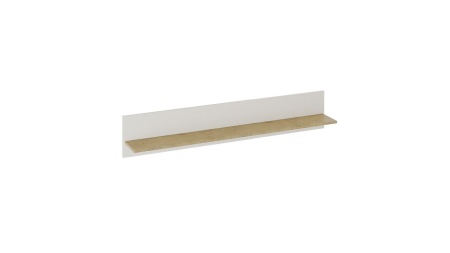 Полка Настенная «Мартини» (Бунратти/ Слоновая Кость)/Ш-1400 × В-250 × Г-200 мм