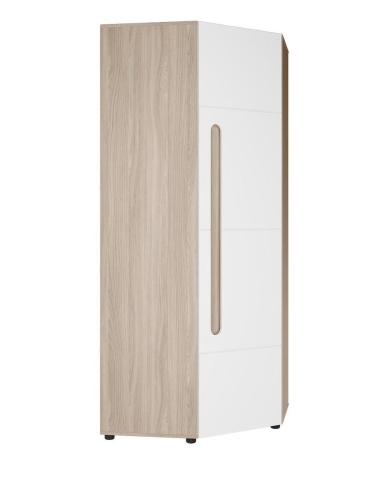 Шкаф Угловой 45 градусов Палермо-3 МДФ (Ш-883 х В-2078 х Г-883 мм)