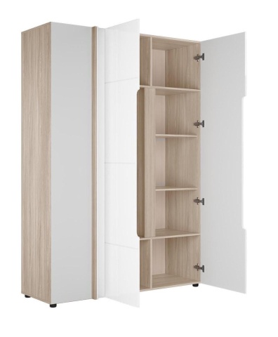 Шкаф Угловой 90 Градусов Палермо-3 Разные Цвета (Ш-1440хВ-2078хГ-509 мм)