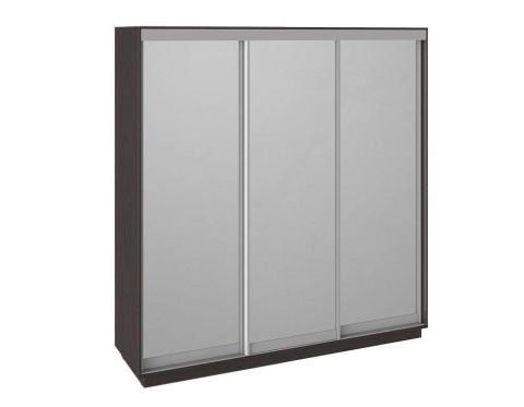 Шкаф-Купе 3-х Створчатый Зеркальный (Ш-2100 × В-2200 × Г-600)/Разные Цвета
