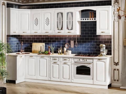 Кухонный Гарнитур Ксения NEW  №2 МДФ 3200  х 1000 мм/Разные Цвета